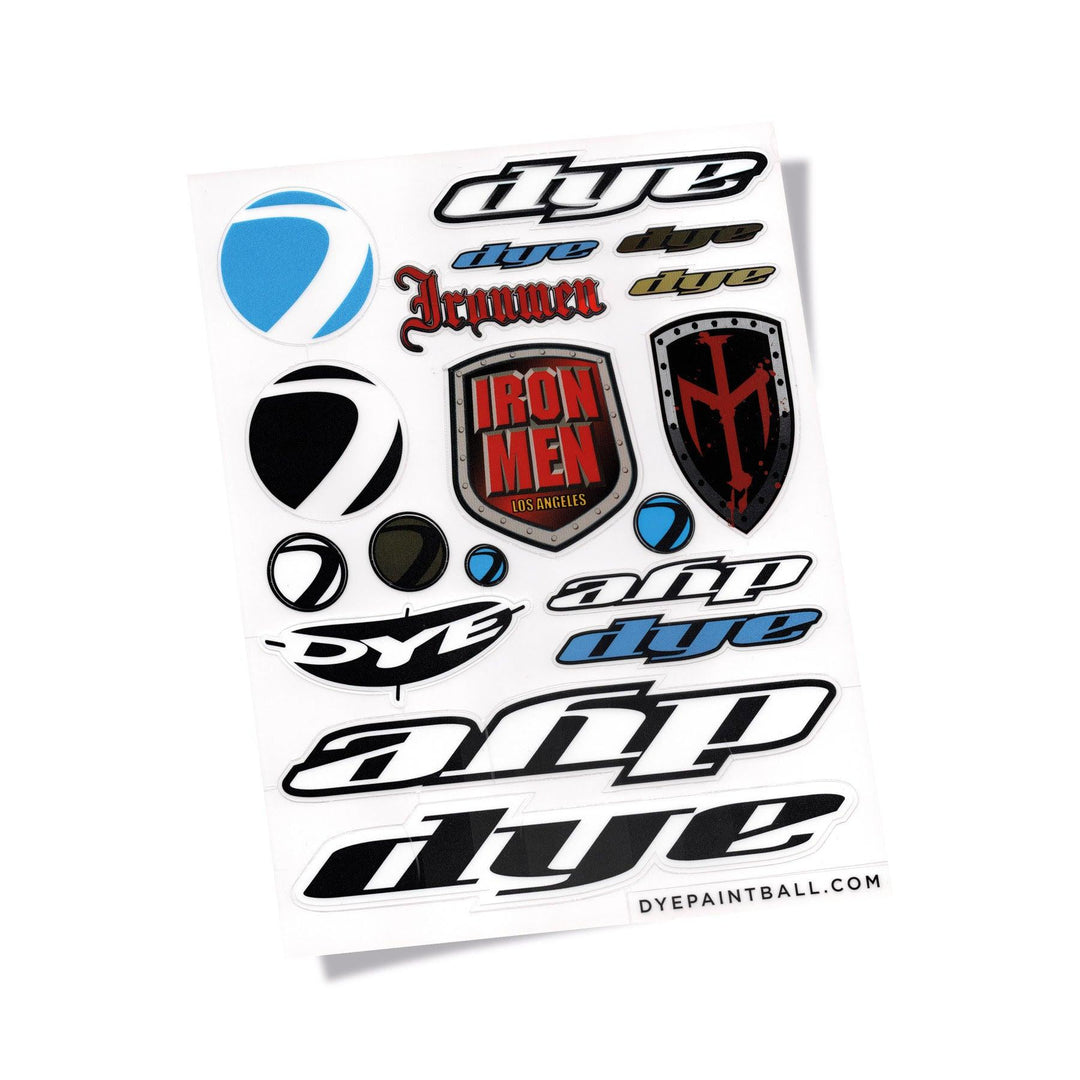 DYE Sticker Sheet - DYE Precision Germany GmbH
