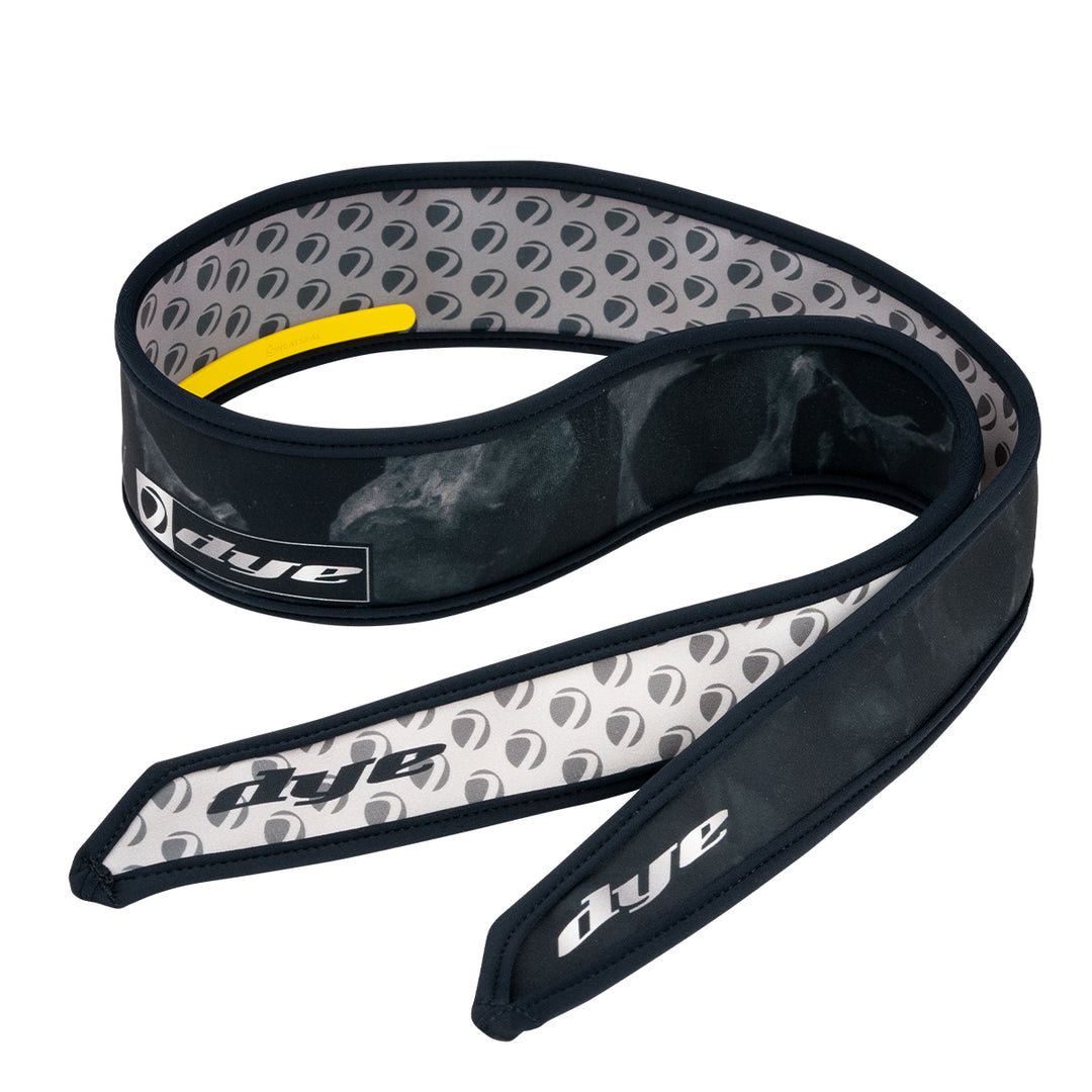 DYE X HALO - HEAD TIE - SKULLS BLACK/SILVER