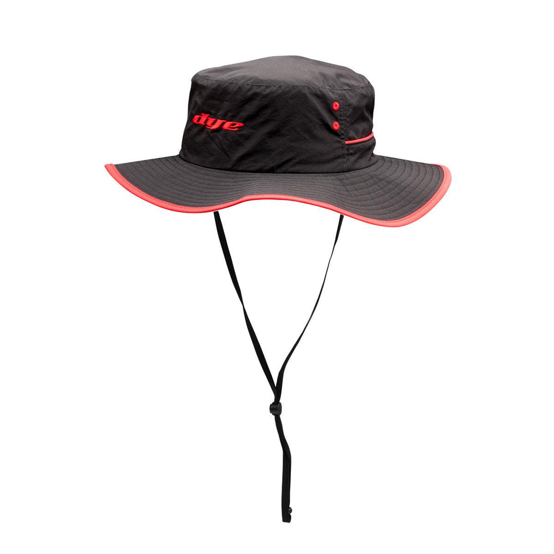 DYE BUCKET HAT BOONEY BLACK/RED - DYE Precision Germany GmbH