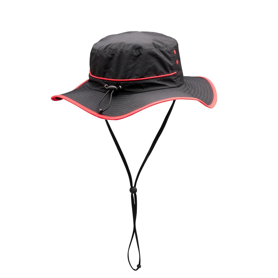 DYE BUCKET HAT BOONEY BLACK/RED - DYE Precision Germany GmbH