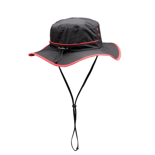 DYE BUCKET HAT BOONEY BLACK/RED - DYE Precision Germany GmbH