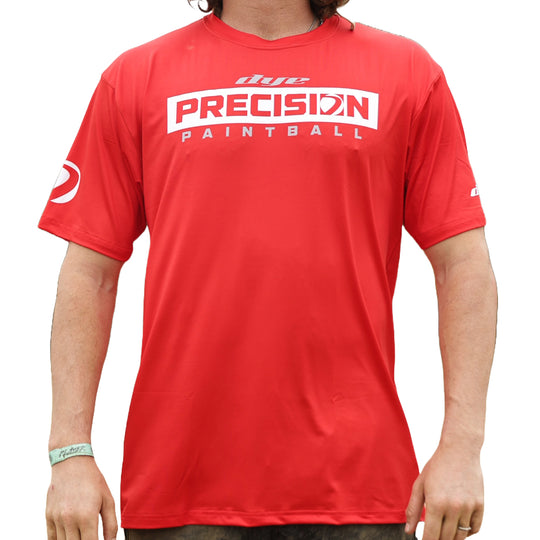 Tee Dry Fit Precision Red
