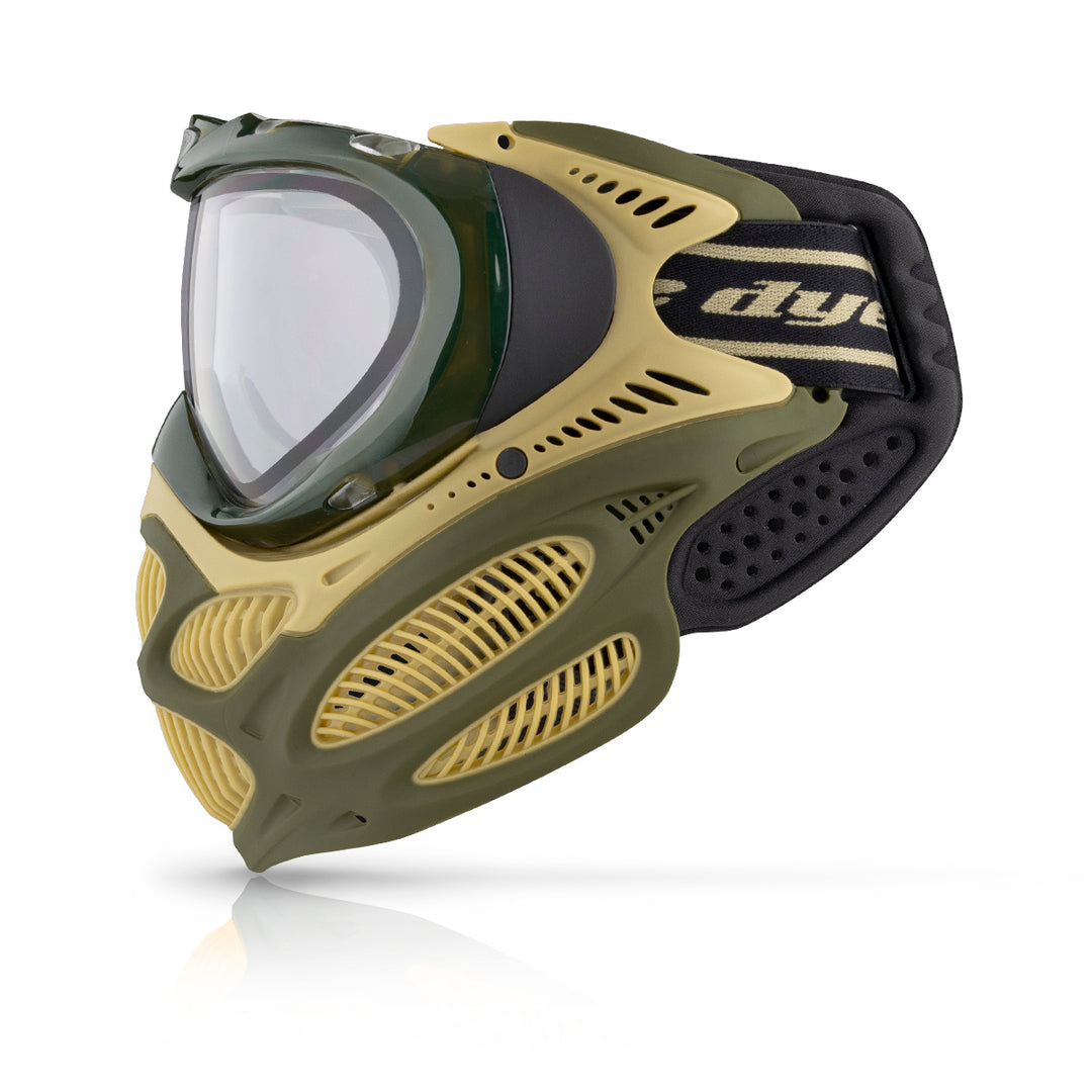 DYE i3 PRO GOGGLE - TAC OLIVE