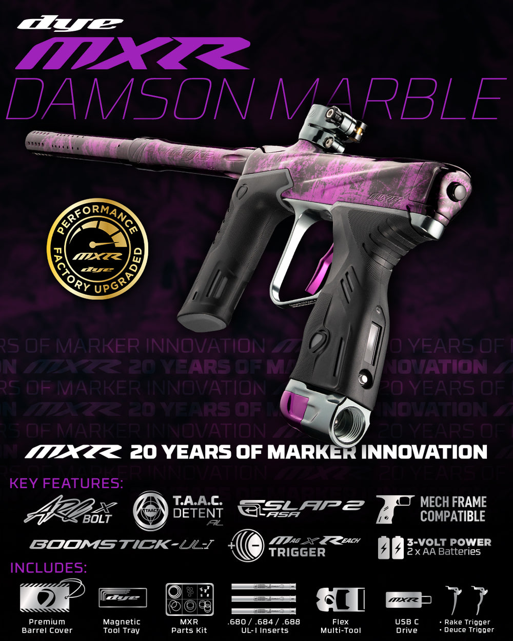 MXR PGA DAMSON MARBLE