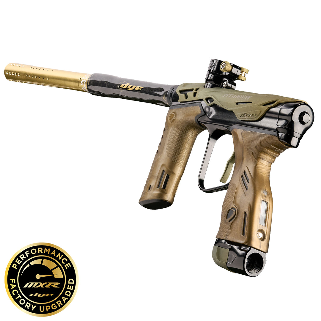 DYE MXR Titanium Limited Edition – Blackout Gold