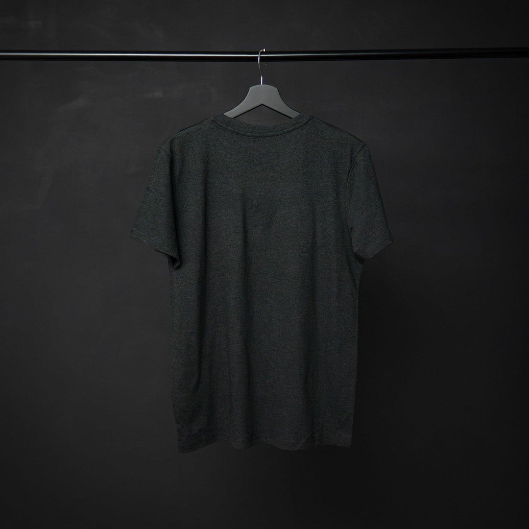 SHIRT DYE 80s DISCO - Dark Heather Gry - DYE Precision Germany GmbH