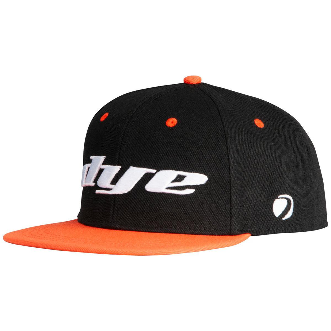 DYE HAT LOGO LRG SNAP BLACK/ORANGE - DYE Precision Germany GmbH