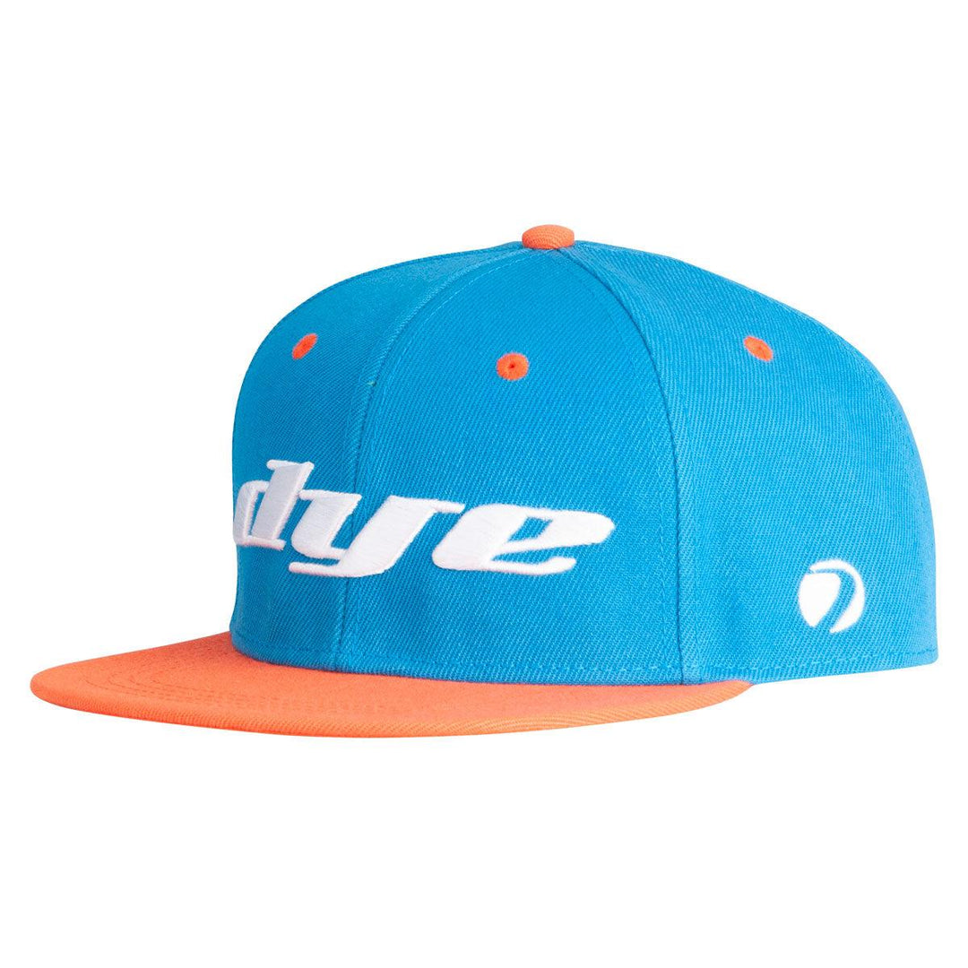 DYE HAT LOGO LRG SNAP BLUE/ORANGE - DYE Precision Germany GmbH
