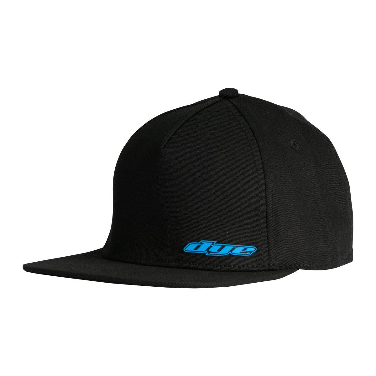 DYE HAT LWR LFT FLEX FLAT BILL BLACK/CYAN - DYE Precision Germany GmbH
