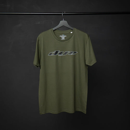 SHIRT DYE ICONIC - Dark Camo-Khaki - DYE Precision Germany GmbH
