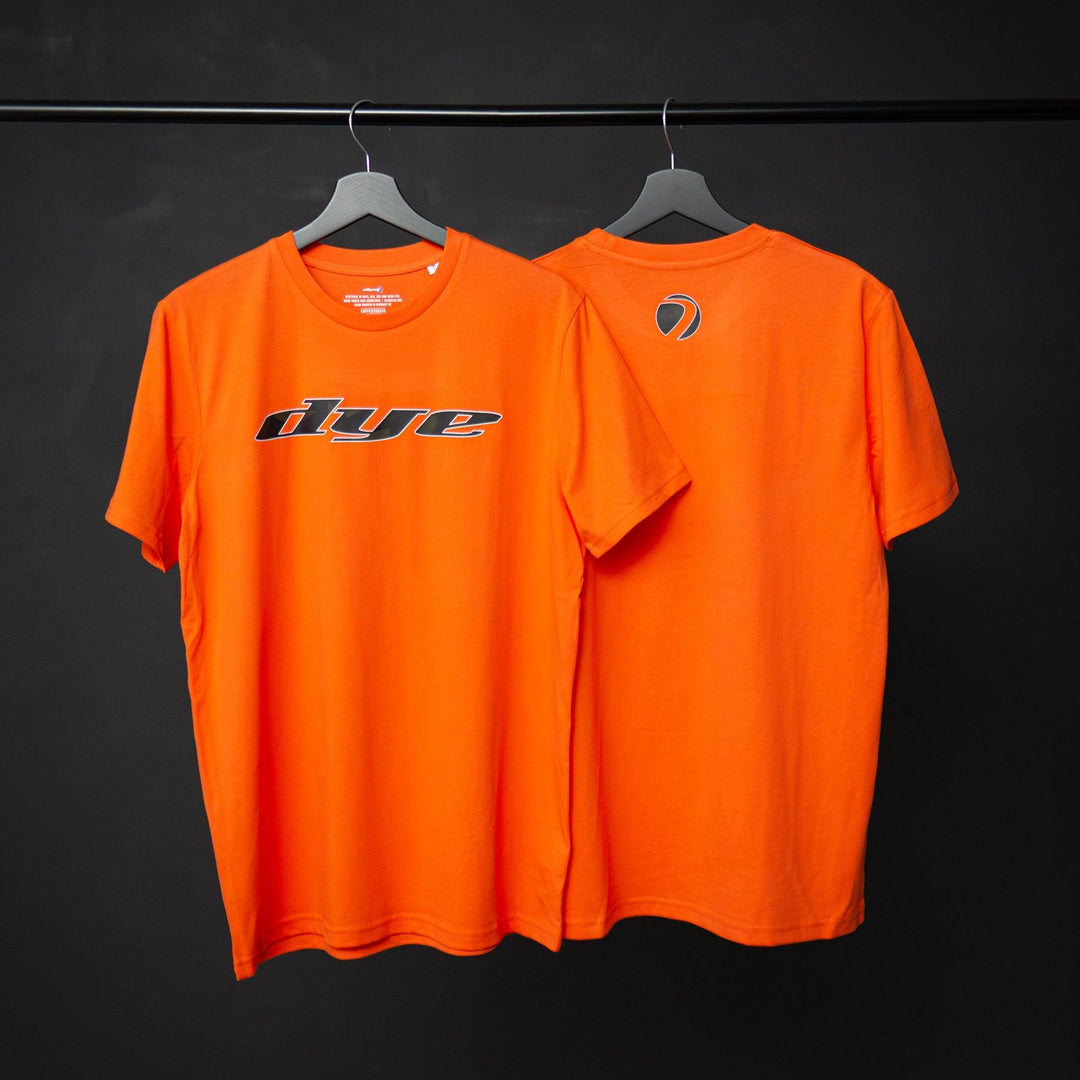 SHIRT DYE ICONIC - Dark Camo-Orange - DYE Precision Germany GmbH