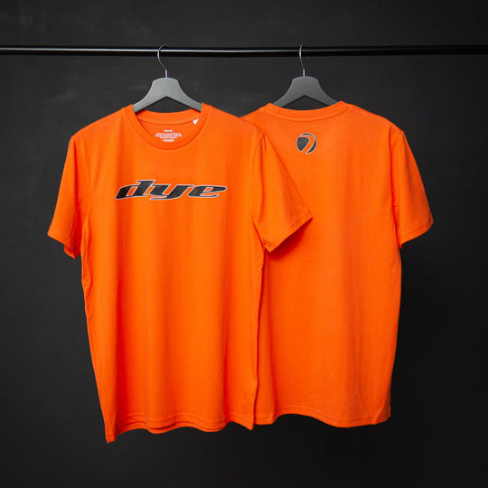 SHIRT DYE ICONIC - Dark Camo-Orange - DYE Precision Germany GmbH