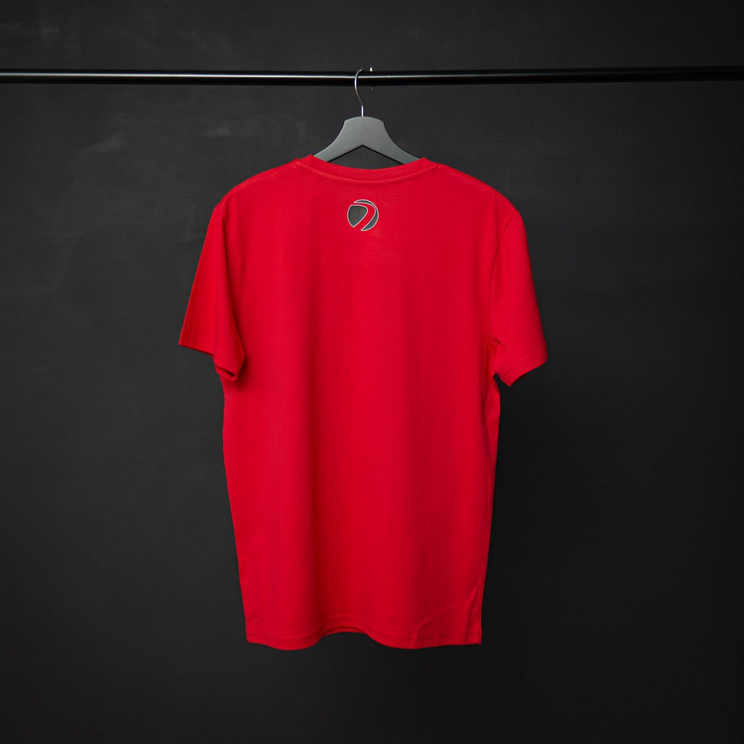 SHIRT DYE ICONIC - Dark Camo-Red - DYE Precision Germany GmbH