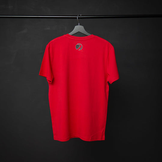 SHIRT DYE ICONIC - Dark Camo-Red - DYE Precision Germany GmbH