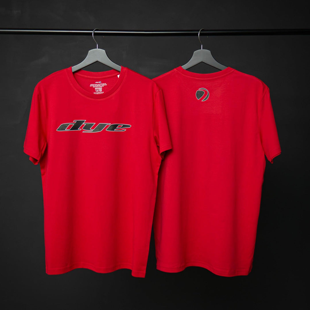 SHIRT DYE ICONIC - Dark Camo-Red - DYE Precision Germany GmbH