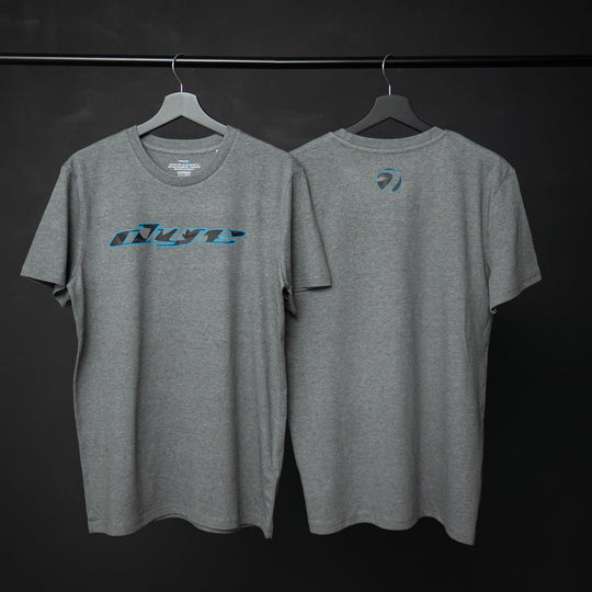 SHIRT DYE ICONIC - Urban Camo - Mid Heather Gry - DYE Precision Germany GmbH